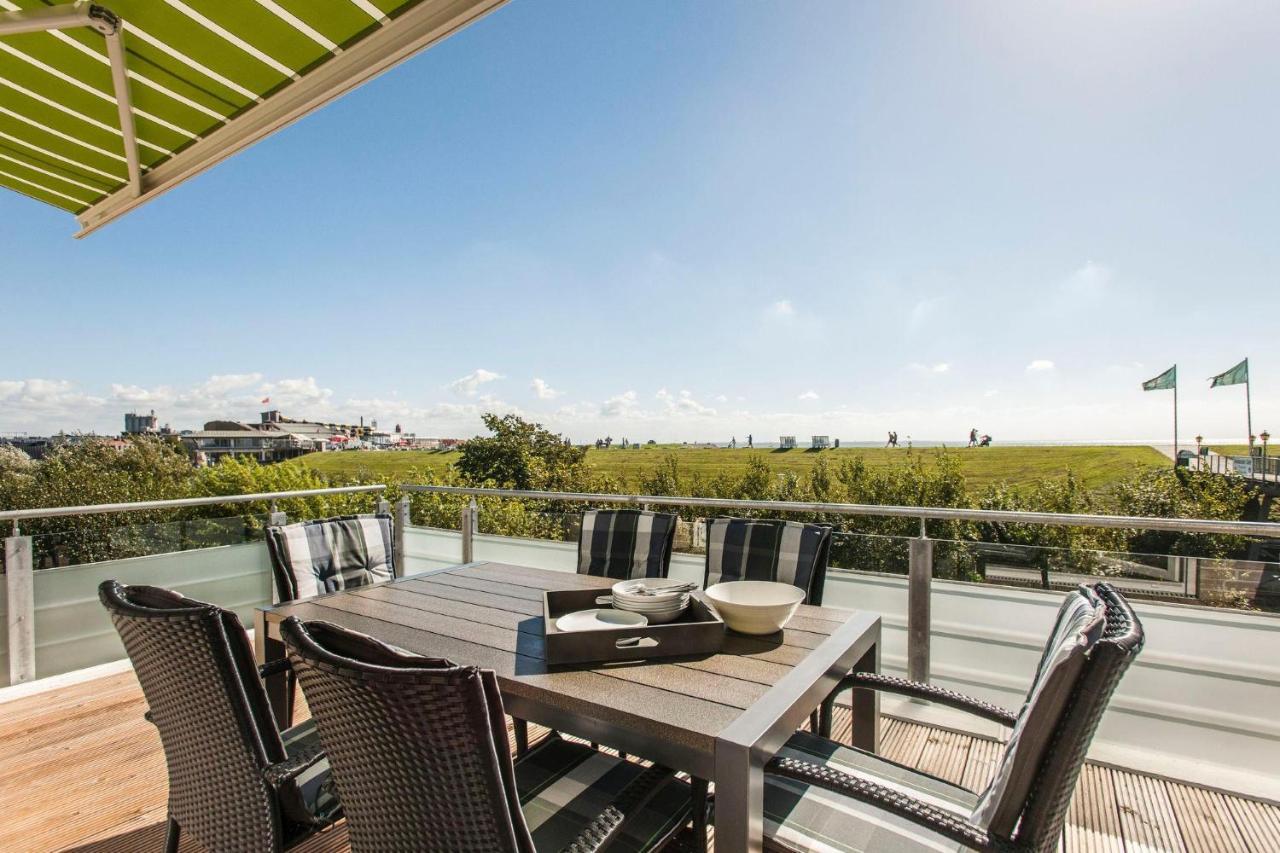 Haus Deichkieker Apartment 2 1 Grothus Büsum Exteriör bild